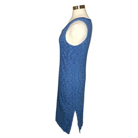 Anthropologie Saturday Sunday Blue Striped Sleeveless Maxi Dress Women’s Medium - Picture 3 of 10